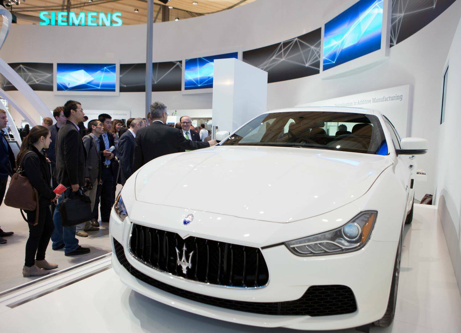 Maserati Messepräsentation